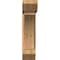 Ekena Millwork Thorton Slat Smooth Bracket w/ Offset Brace, Western Red Cedar, 7 1/2"W x 24"D x 32"H BKT0806X24X32THR06SWR - alternate 2